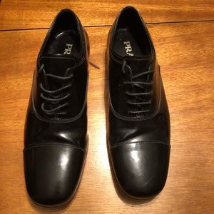 Men’s Prada Spazzolato Fume Lace-up Oxford, 6.5